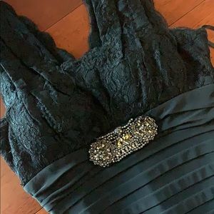 Black gown perfect for weddings